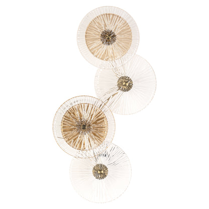 Richmond Möbel | Wandlampe Linzi | Brushed-gold