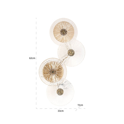 Richmond Möbel | Wandlampe Linzi | Brushed-gold
