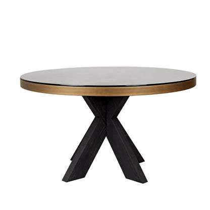 Richmond Möbel | Esstisch Bloomville top | Brass-shagreen