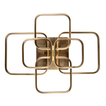 Richmond Möbel | Deckenleuchte Cailey | Brushed-gold