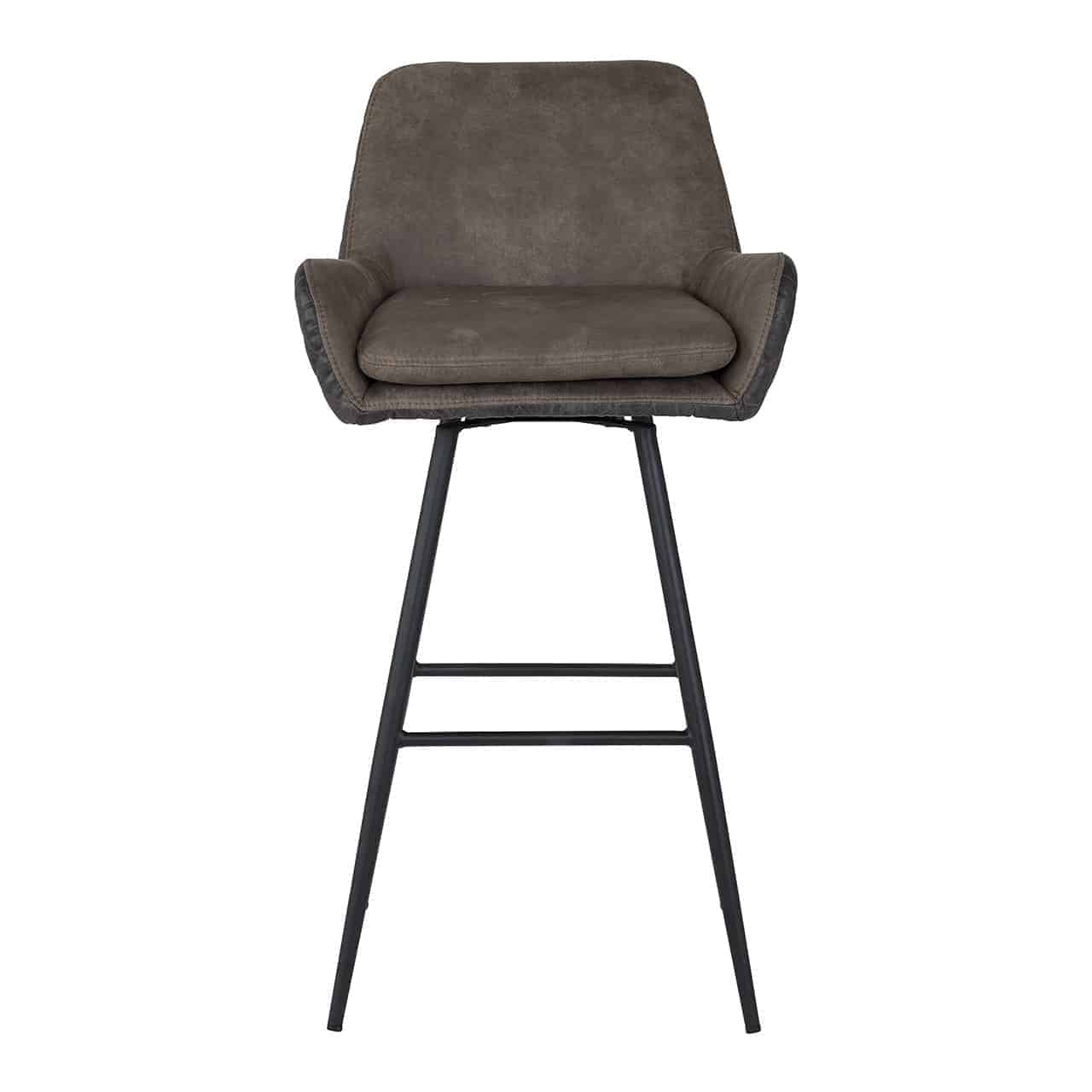 Richmond Möbel | Barhocker Linsey zum drehen | Braun