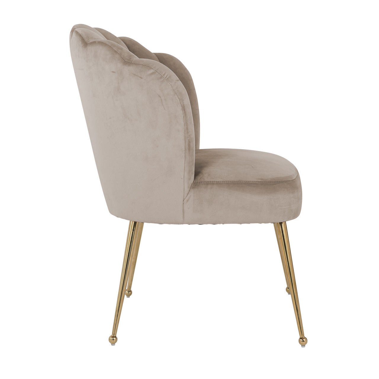 Richmond Möbel | Esszimmerstuhl Pippa | Khaki-velvet
