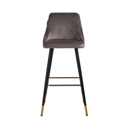 Richmond Möbel | Barhocker Imani aus Samt | Grün