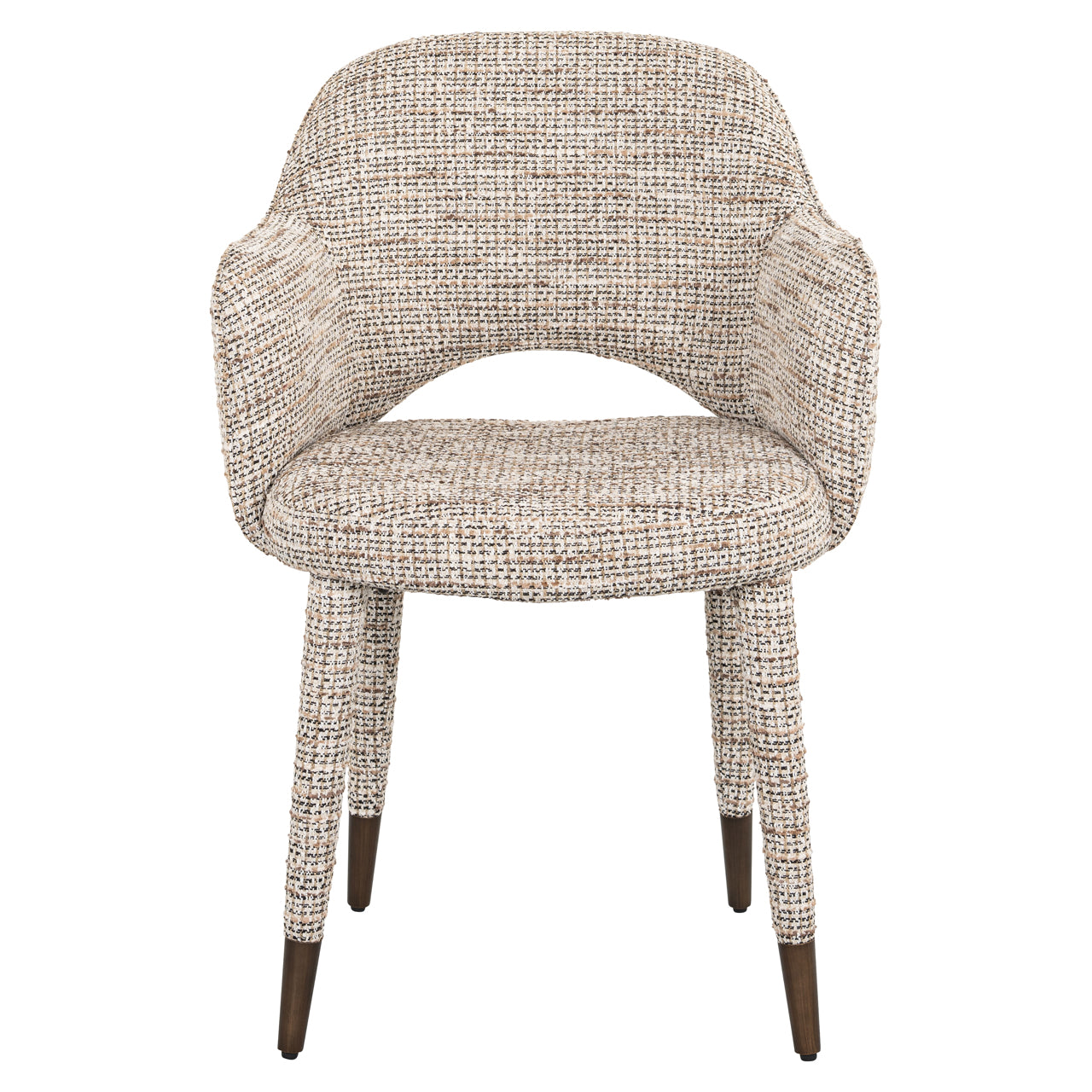 Richmond Möbel | Esszimmerstuhl Donnatella be straight dark brown | Trendy-nature