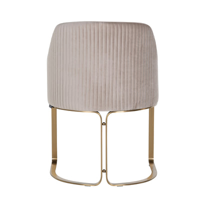 Richmond Möbel Esszimmerstuhl Hadley Feuerresistent khaki velvet | 211583