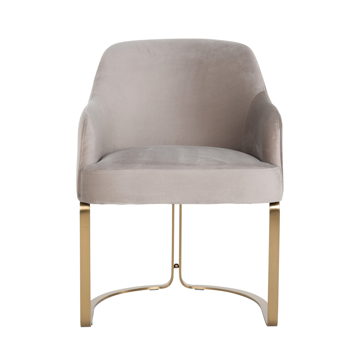 Richmond Möbel Esszimmerstuhl Hadley Feuerresistent khaki velvet | 211583