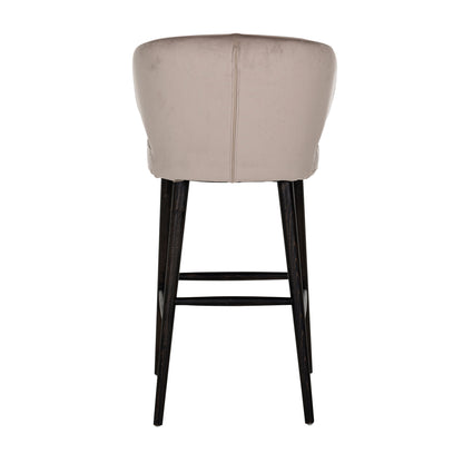 Richmond Möbel Barhocker Indigo khaki velvet | 210464