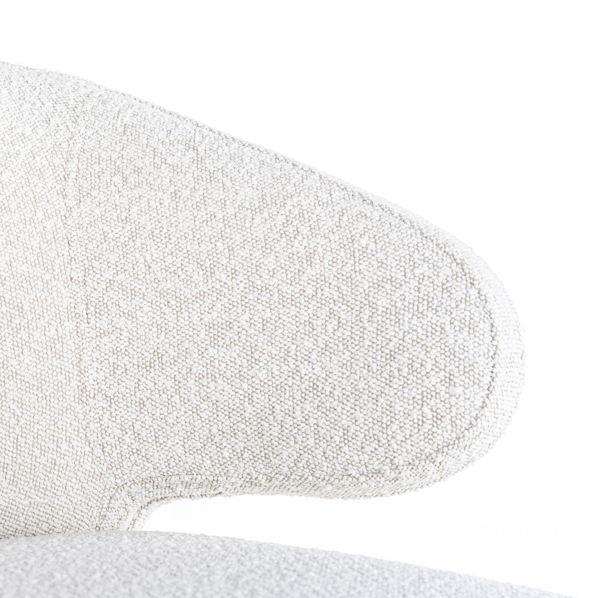 Richmond Möbel Barhocker Indigo white bouclé | 210675