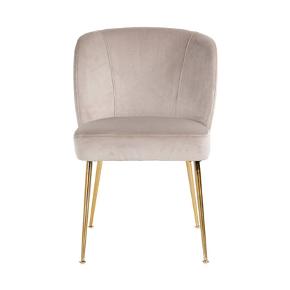 Richmond Möbel Esszimmerstuhl Cannon khaki velvet | 210599