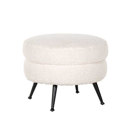 Richmond Möbel | Fußhocker Amelia | Weiß