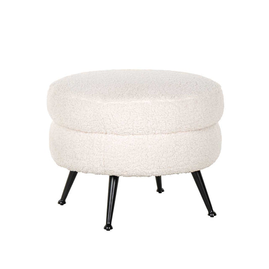 Richmond Möbel | Fußhocker Amelia | Weiß