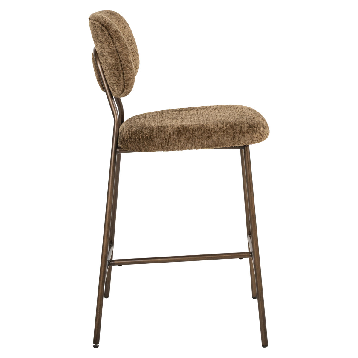 Richmond Möbel Thekenstuhl Xenia Feuerresistent (Set von 2) brandy fusion | 213626