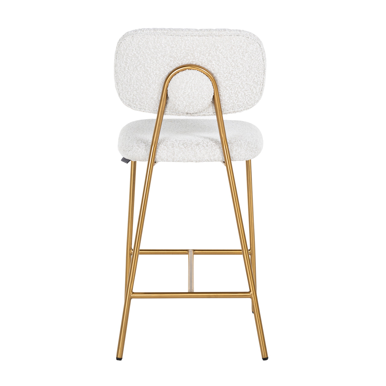 Richmond Möbel | Thekenstuhl Xenia (Set von 2) | White-boucle