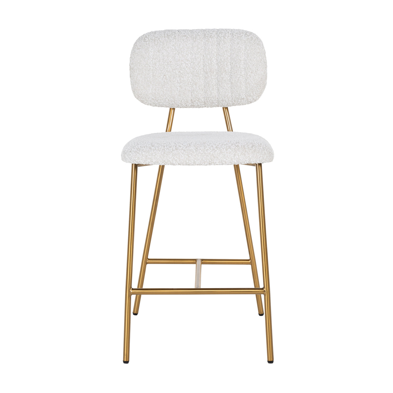Richmond Möbel | Thekenstuhl Xenia (Set von 2) | White-boucle