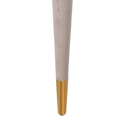 Richmond Möbel Esszimmerstuhl Gia Feuerresistent khaki velvet | 210753