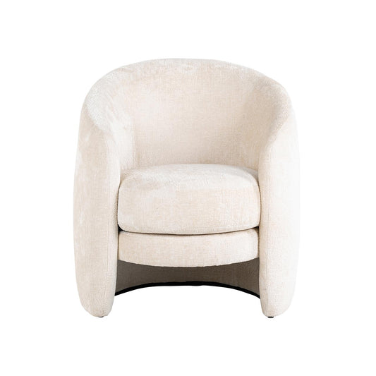 Richmond Möbel | Sessel Fenna aus Chenille | Weiß