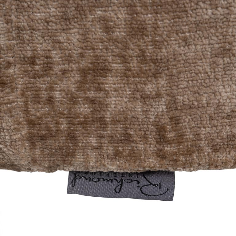 Richmond Möbel | Sessel Charmaine aus Chenille | Taupe