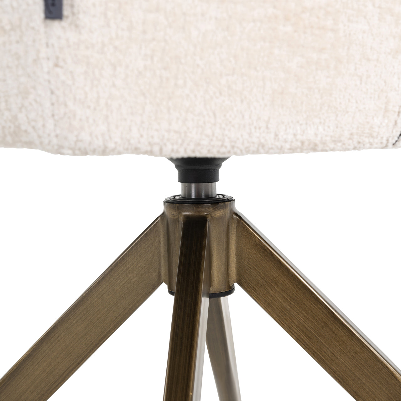 Richmond Möbel | Esszimmerstuhl Aline drehbar Feuerresistent | Khaki-velvet