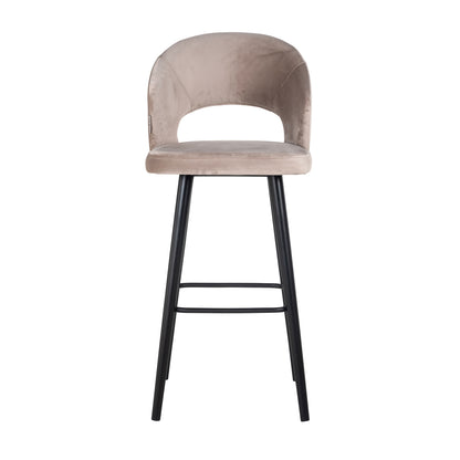 Richmond Möbel | Barhocker Savoy | Khaki-velvet