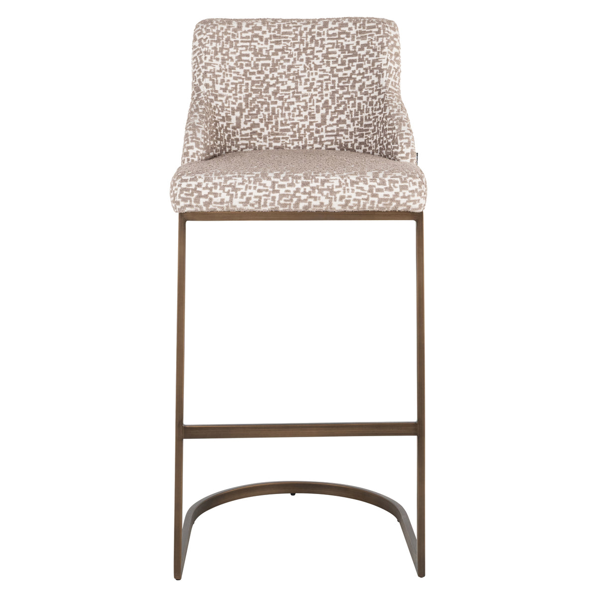 Richmond Möbel Barhocker Bolton (Set von 2) natural geo | 214161