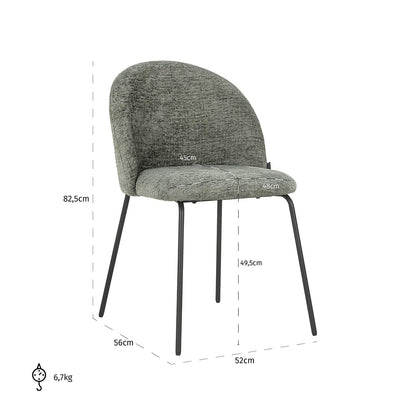 Richmond Möbel | Stuhl Alyssa | Creme