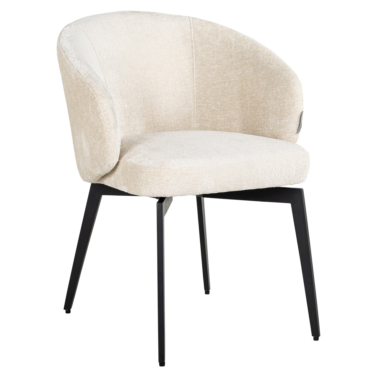 Richmond Möbel | Esszimmerstuhl Amphara Feuerresistent | FR-white-chenille