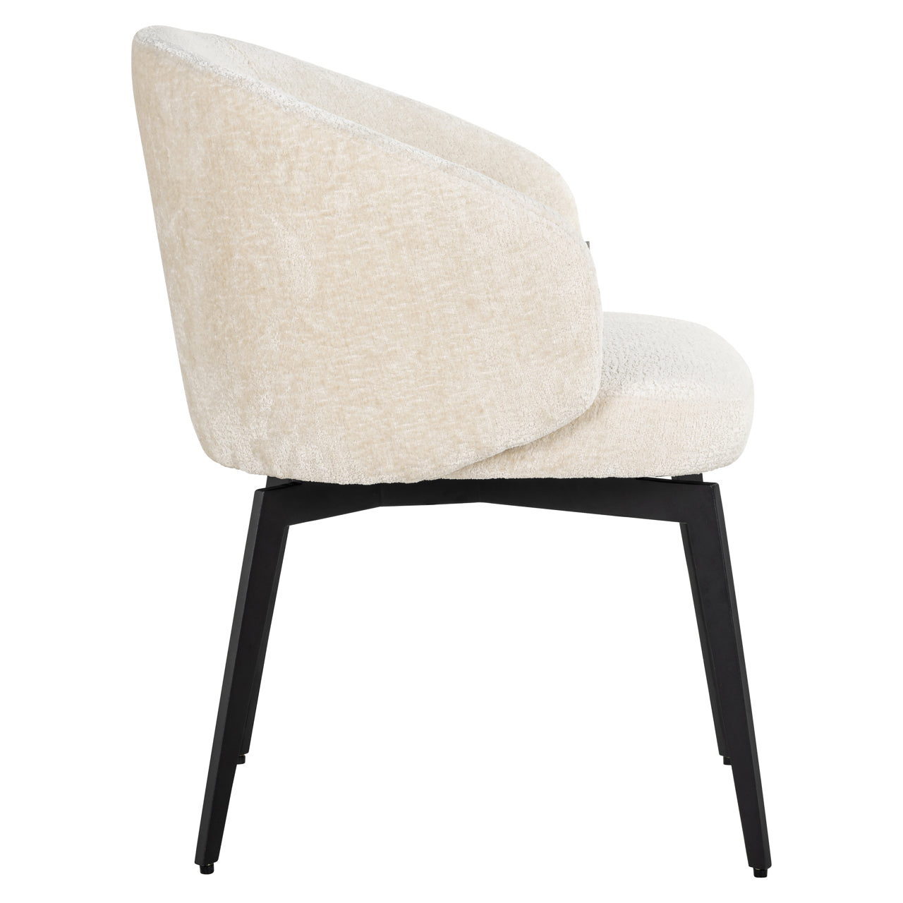 Richmond Möbel | Esszimmerstuhl Amphara Feuerresistent | FR-white-chenille