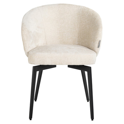 Richmond Möbel | Esszimmerstuhl Amphara Feuerresistent | FR-white-chenille