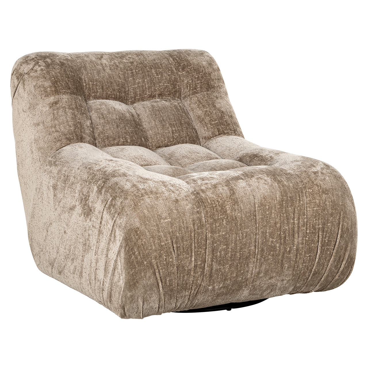 Richmond Möbel | Sessel Rosy aus Chenille | Taupe