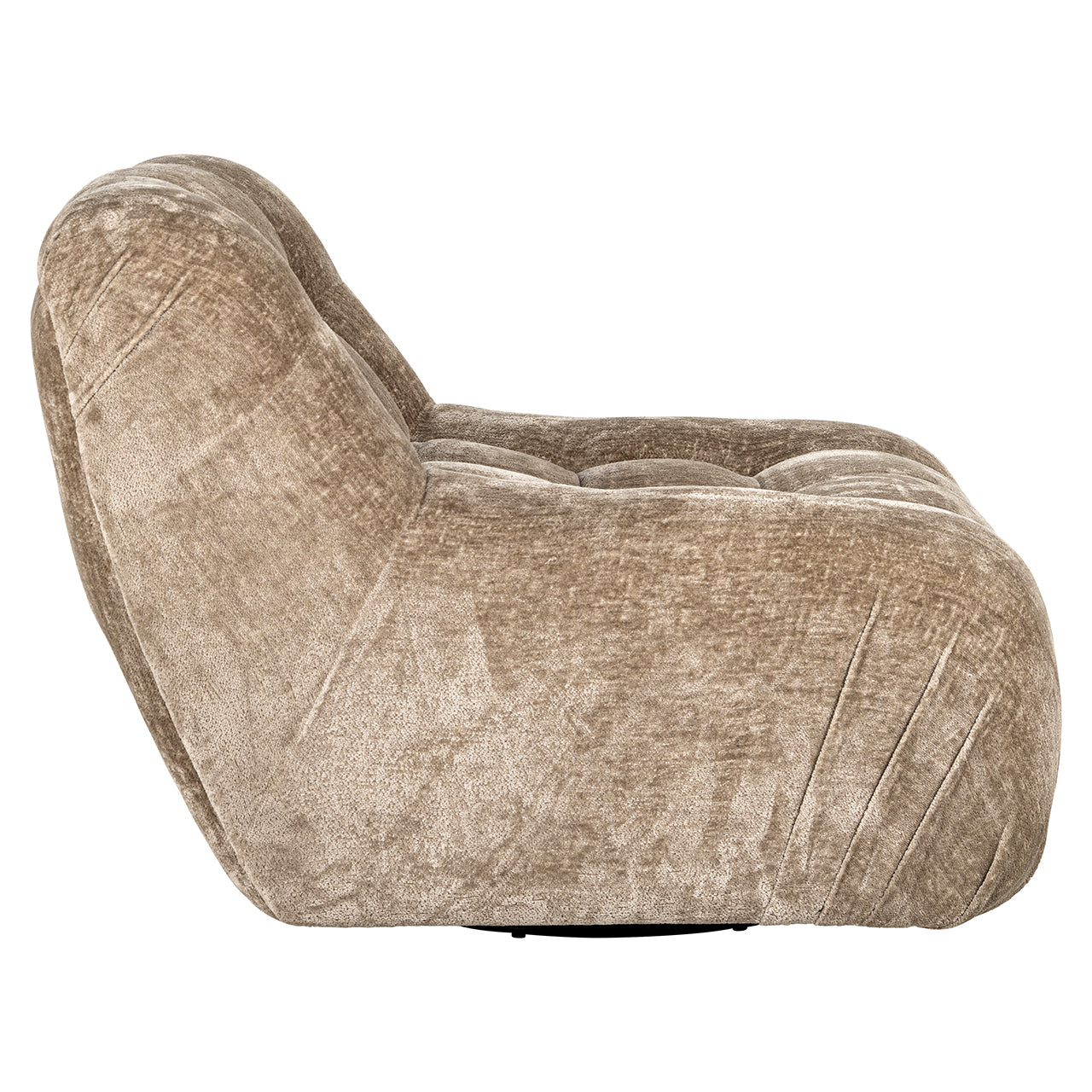 Richmond Möbel | Sessel Rosy aus Chenille | Taupe