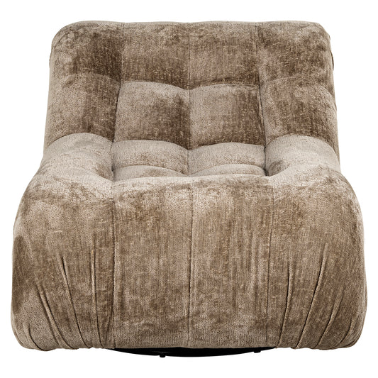 Richmond Möbel | Sessel Rosy aus Chenille | Taupe