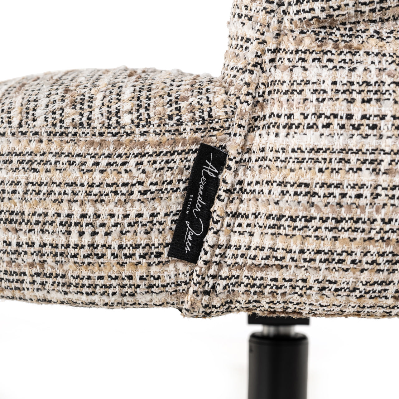 Richmond Möbel | Esszimmerstuhl Alexander Jones drehbar (Chadwick) | Beige-coco