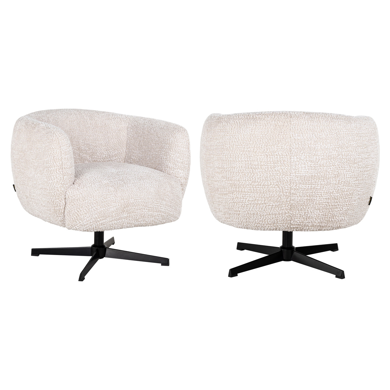 Richmond Möbel | Lounge Stuhl Estelle drehbar | Sheep-natural