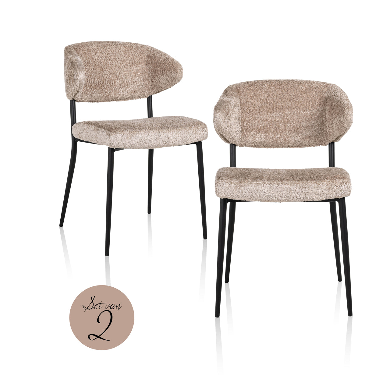 Esszimmerstuhl Bea (Set von 2)