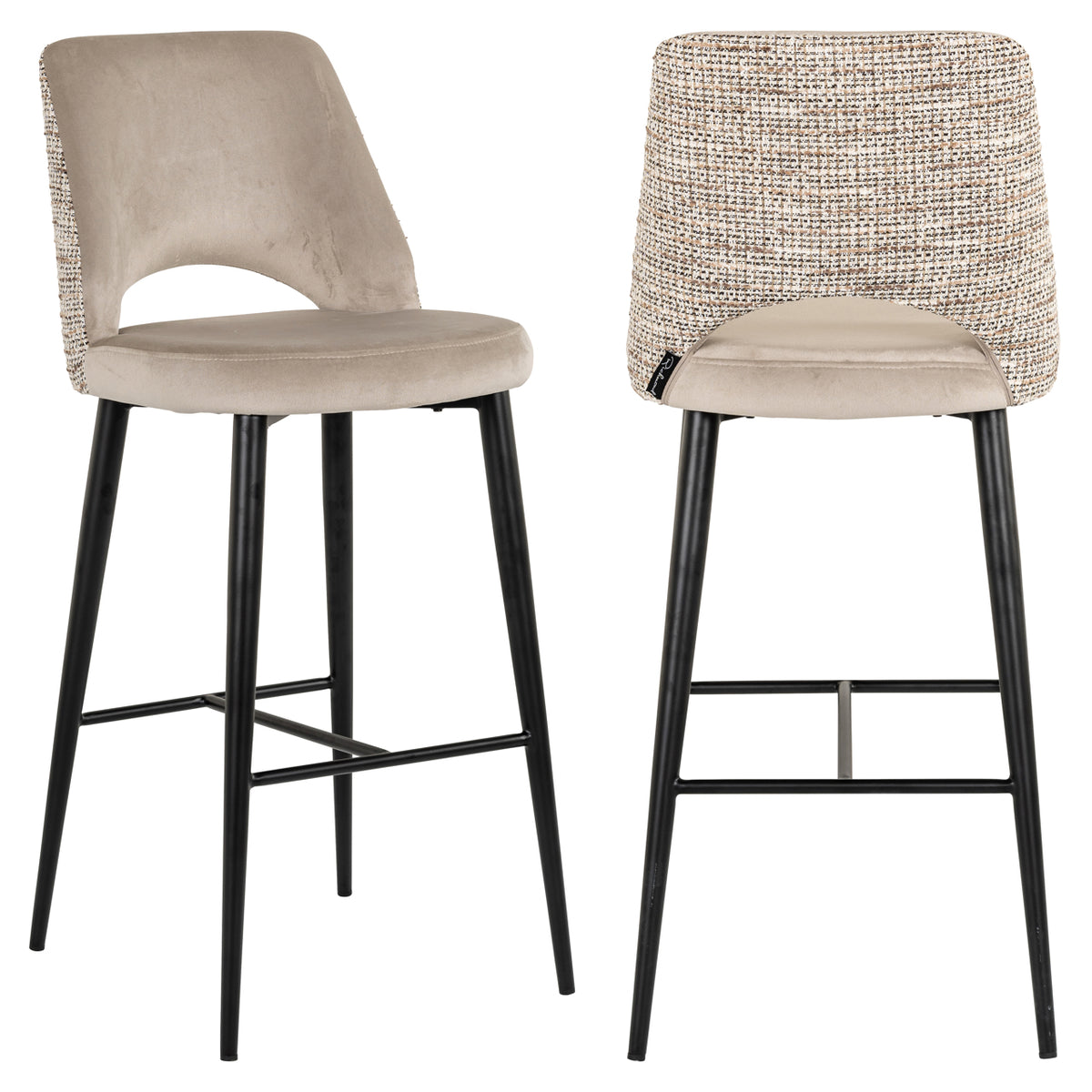 Richmond Möbel Barhocker Tabitha Feuerresistent trendy nature | 213307