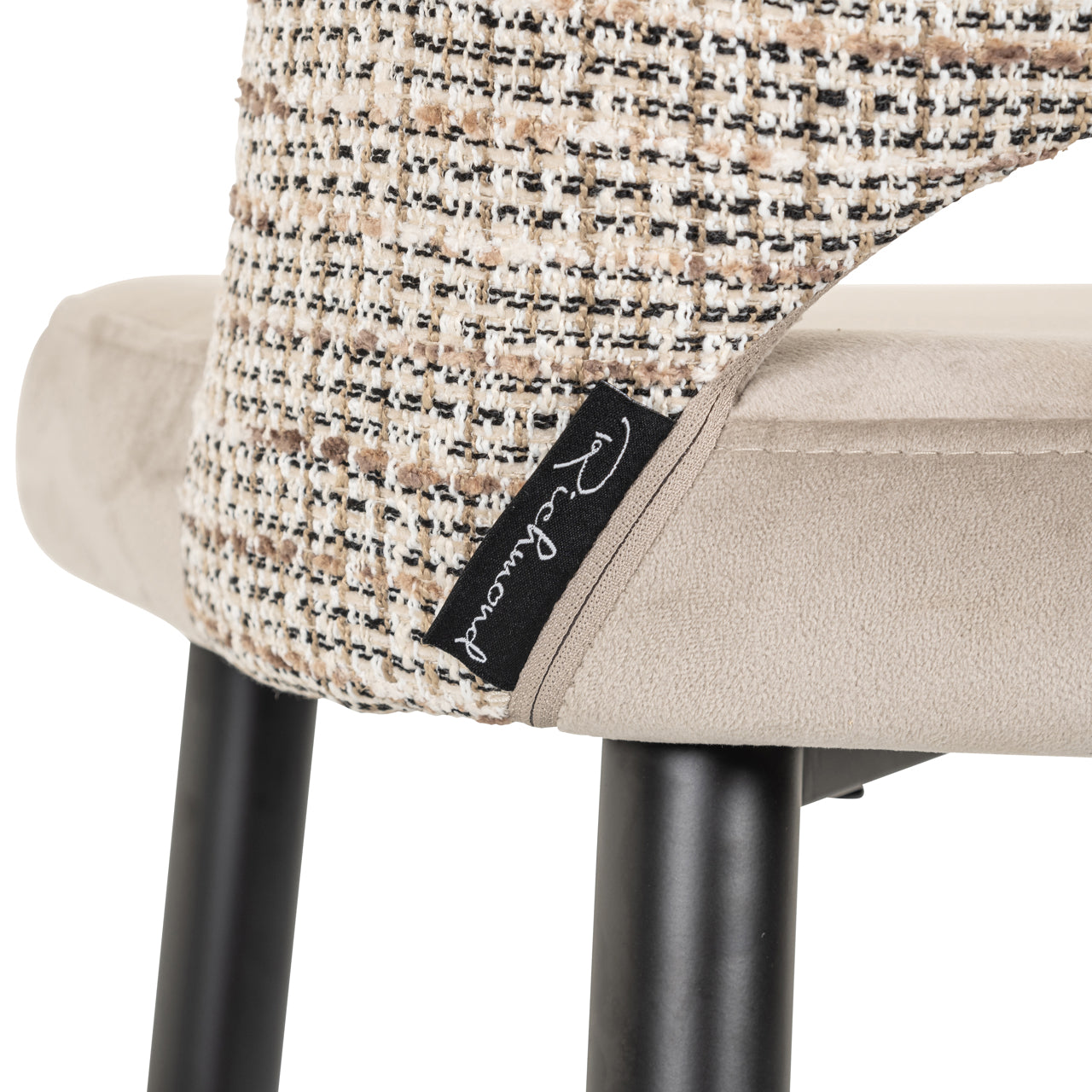 Richmond Möbel | Barhocker Tabitha be straight dark brown Feuerresistent | Trendy-nature