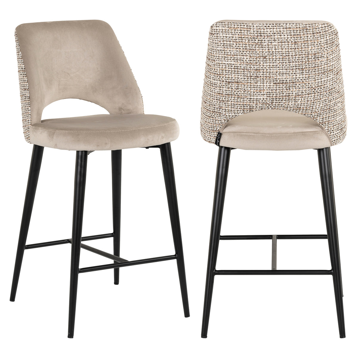 Richmond Möbel Thekenstuhl Tabitha Feuerresistent trendy nature | 213308