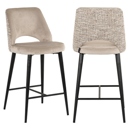 Richmond Möbel Thekenstuhl Tabitha Feuerresistent trendy nature | 213308