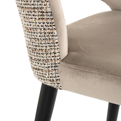 Richmond Möbel Thekenstuhl Tabitha Feuerresistent trendy nature | 213308