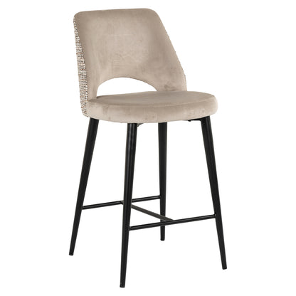 Richmond Möbel Thekenstuhl Tabitha Feuerresistent trendy nature | 213308