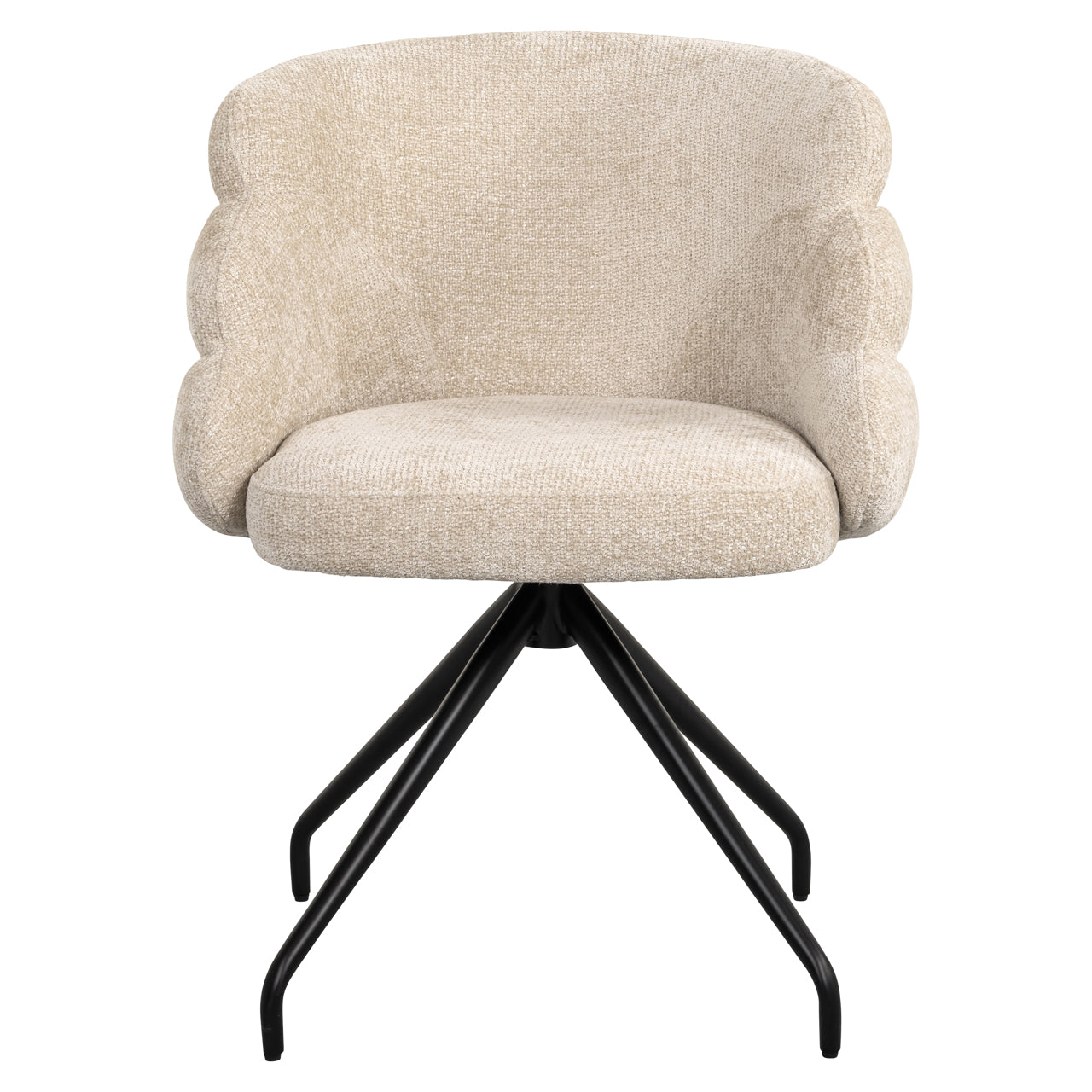 Richmond Möbel | Esszimmerstuhl Kayla drehbar | Cream-unicorn