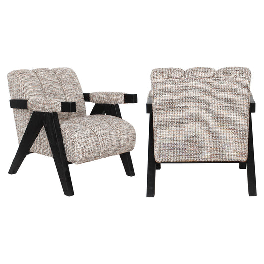 Richmond Möbel | Lounge Stuhl Clover be straight dark brown | Trendy-nature