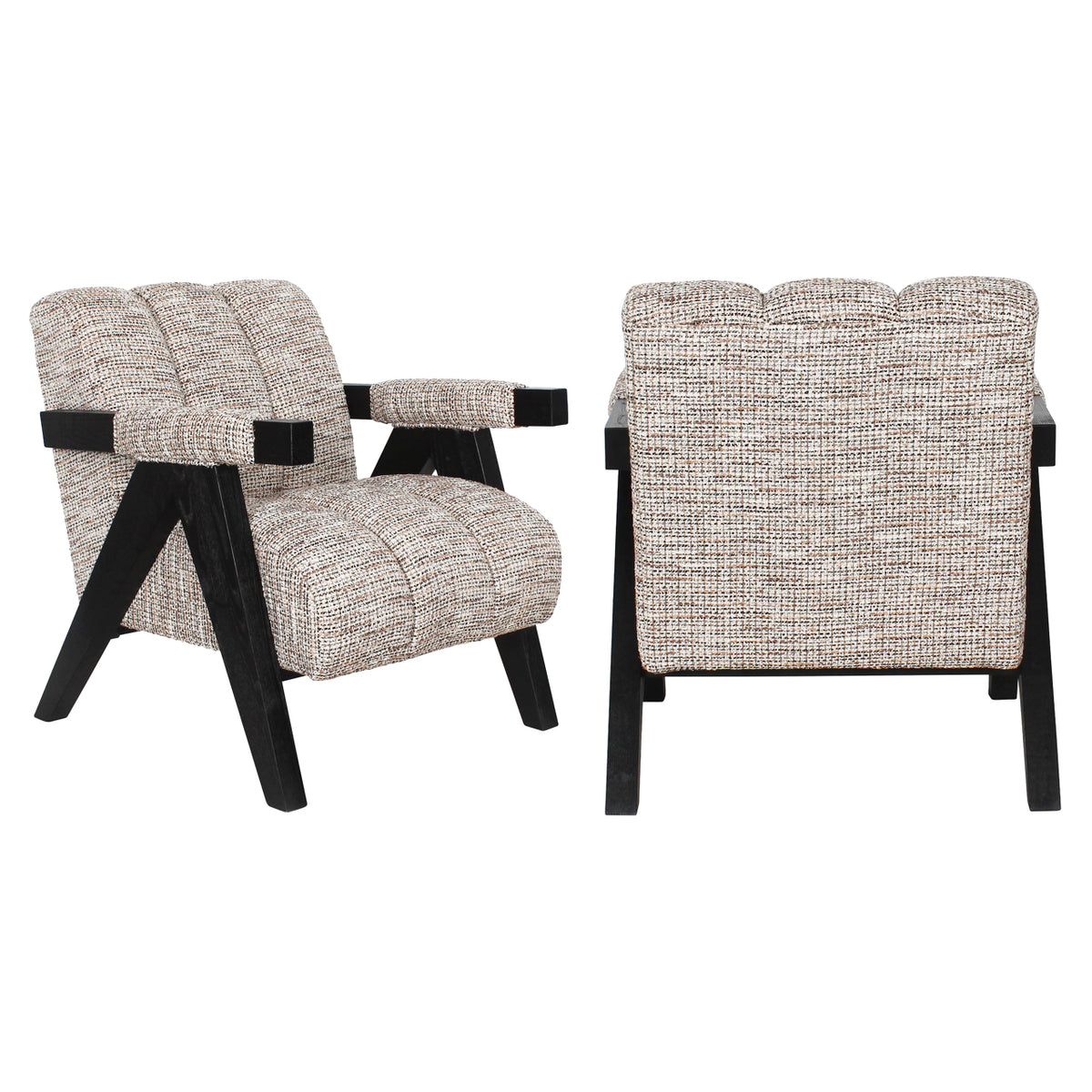 Richmond Möbel Lounge Stuhl Clover trendy nature | 213041
