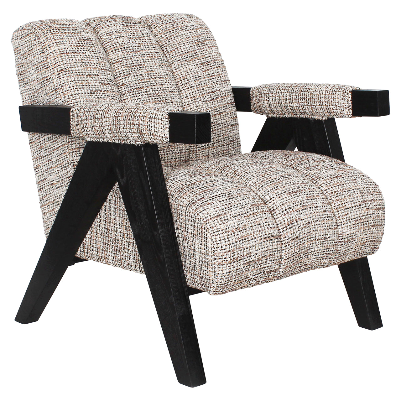 Richmond Möbel | Lounge Stuhl Clover be straight dark brown | Trendy-nature