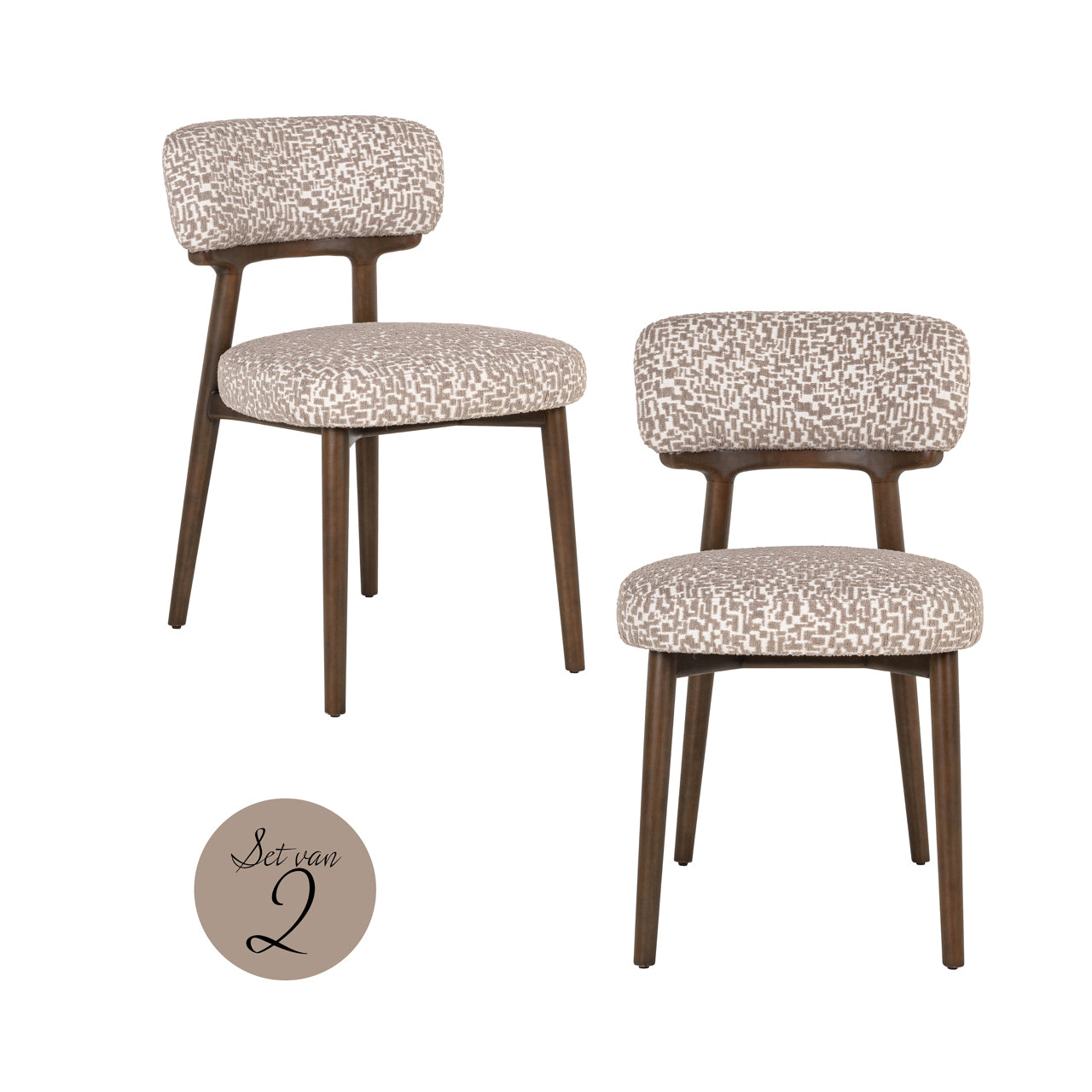 Esszimmerstuhl Basker (Set von 2)