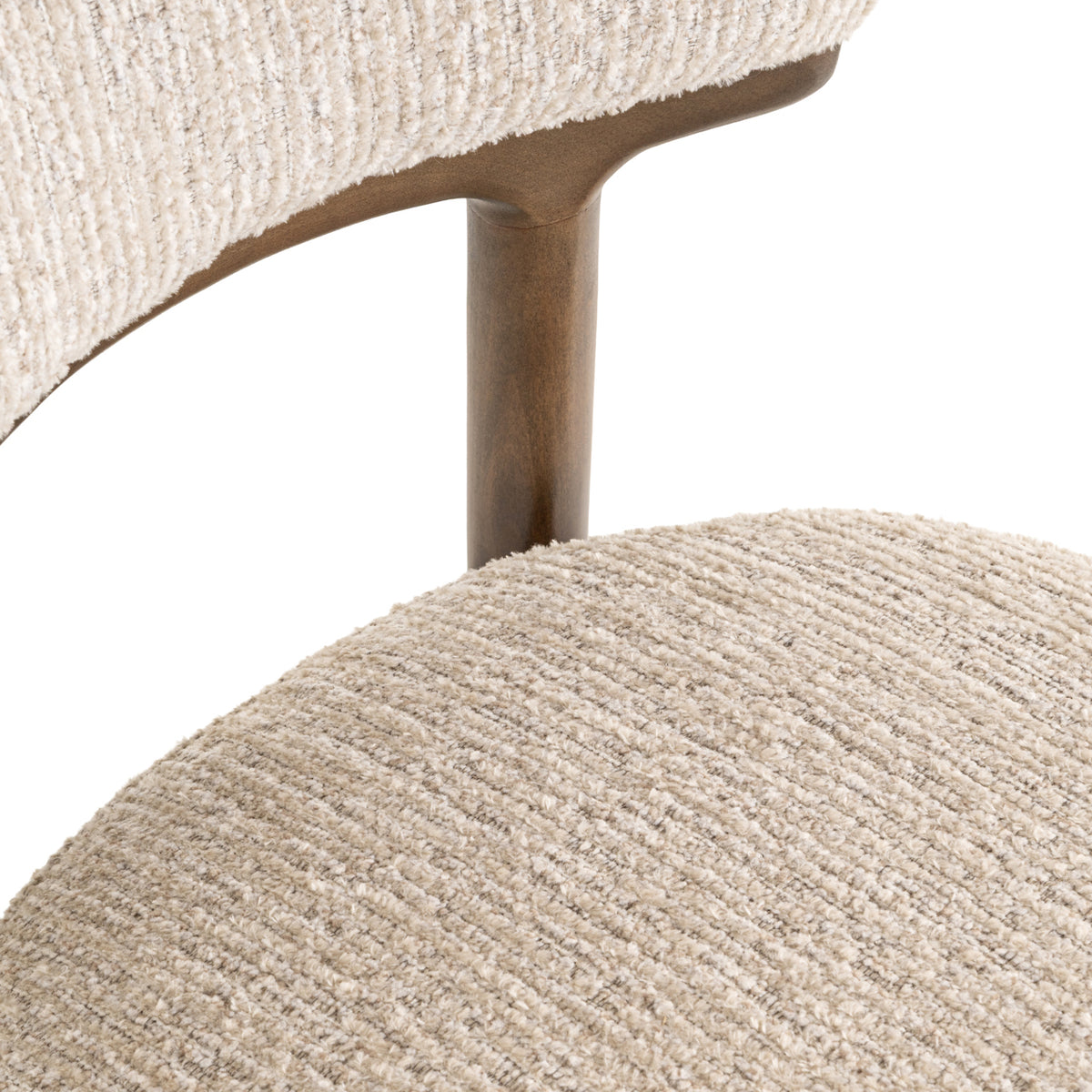 Richmond Möbel Esszimmerstuhl Basker (Set von 2) natural linear | 214063
