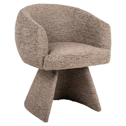 Richmond Möbel Esszimmerstuhl Quiriro drehbar mocca linear | 214146