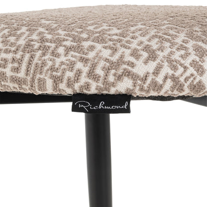 Richmond Möbel Barhocker Dantes Feuerresistent natural geo | 214151