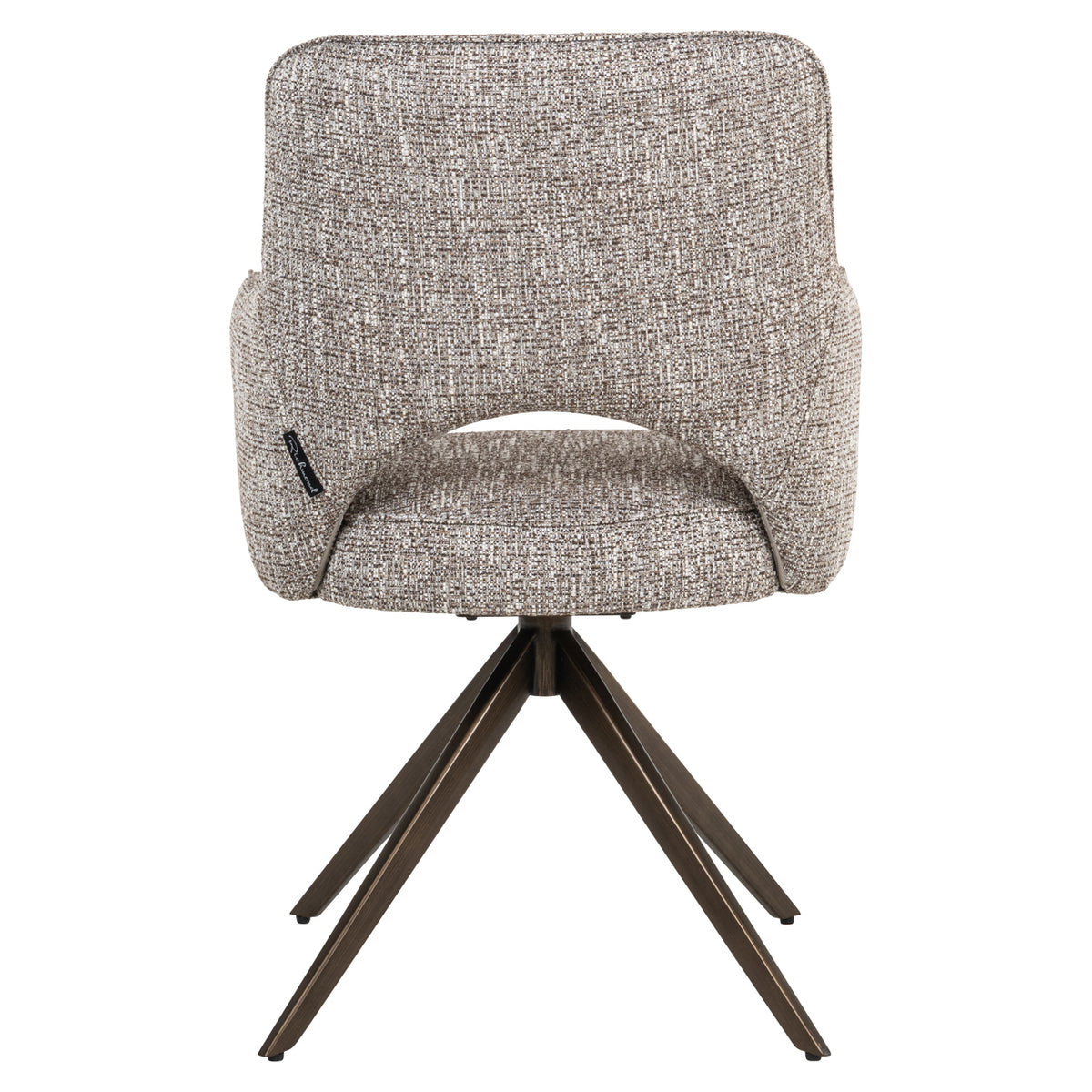 Richmond Möbel Esszimmerstuhl Ginerva drehbar earth tweed | 214154