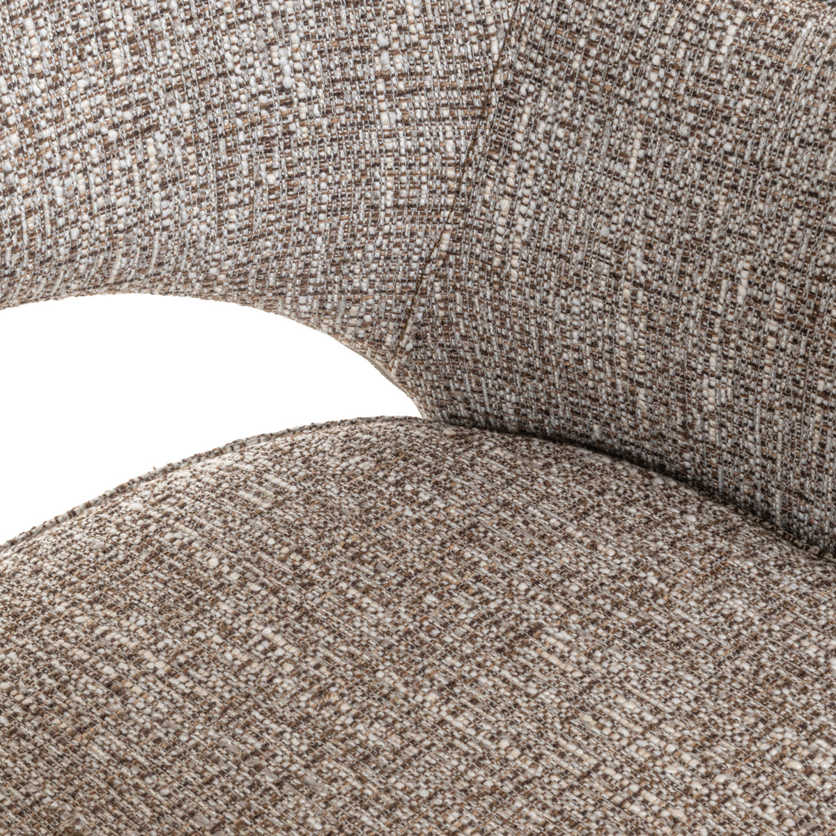 Richmond Möbel Esszimmerstuhl Ginerva drehbar earth tweed | 214154